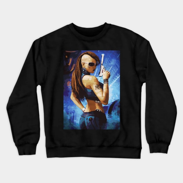 Cyberpunk Crewneck Sweatshirt by Durro